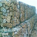 Eletro / galvanizado a quente / PVC Fio de aço de baixo carbono Gabion Box (ISO 9001)